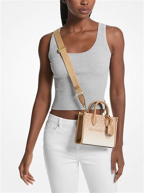 michael kors ombre crossbody|Mirella Small Ombré Signature Logo Crossbody Bag .